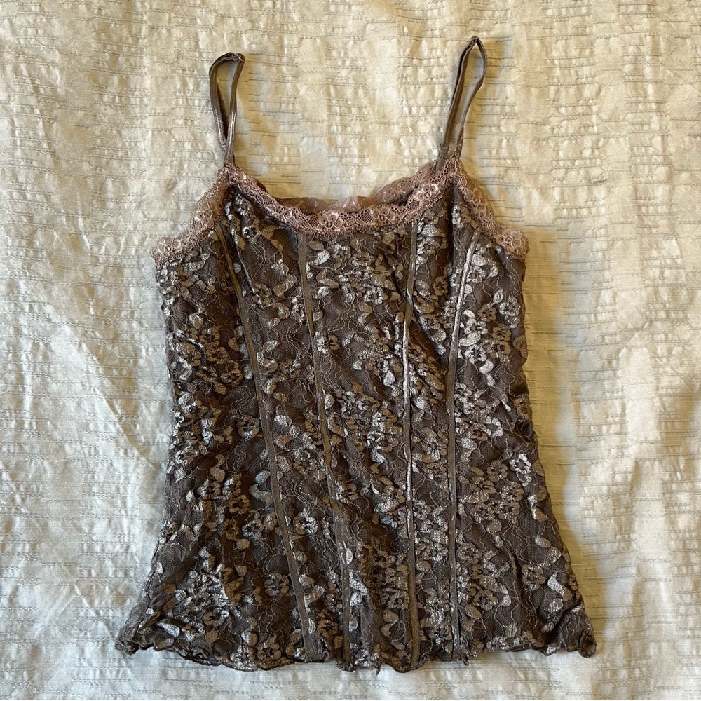 LE CHATEAU LACE CAMI TOP